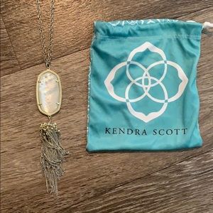 Kendra Scott Rayne Gold Long Pendant Necklace